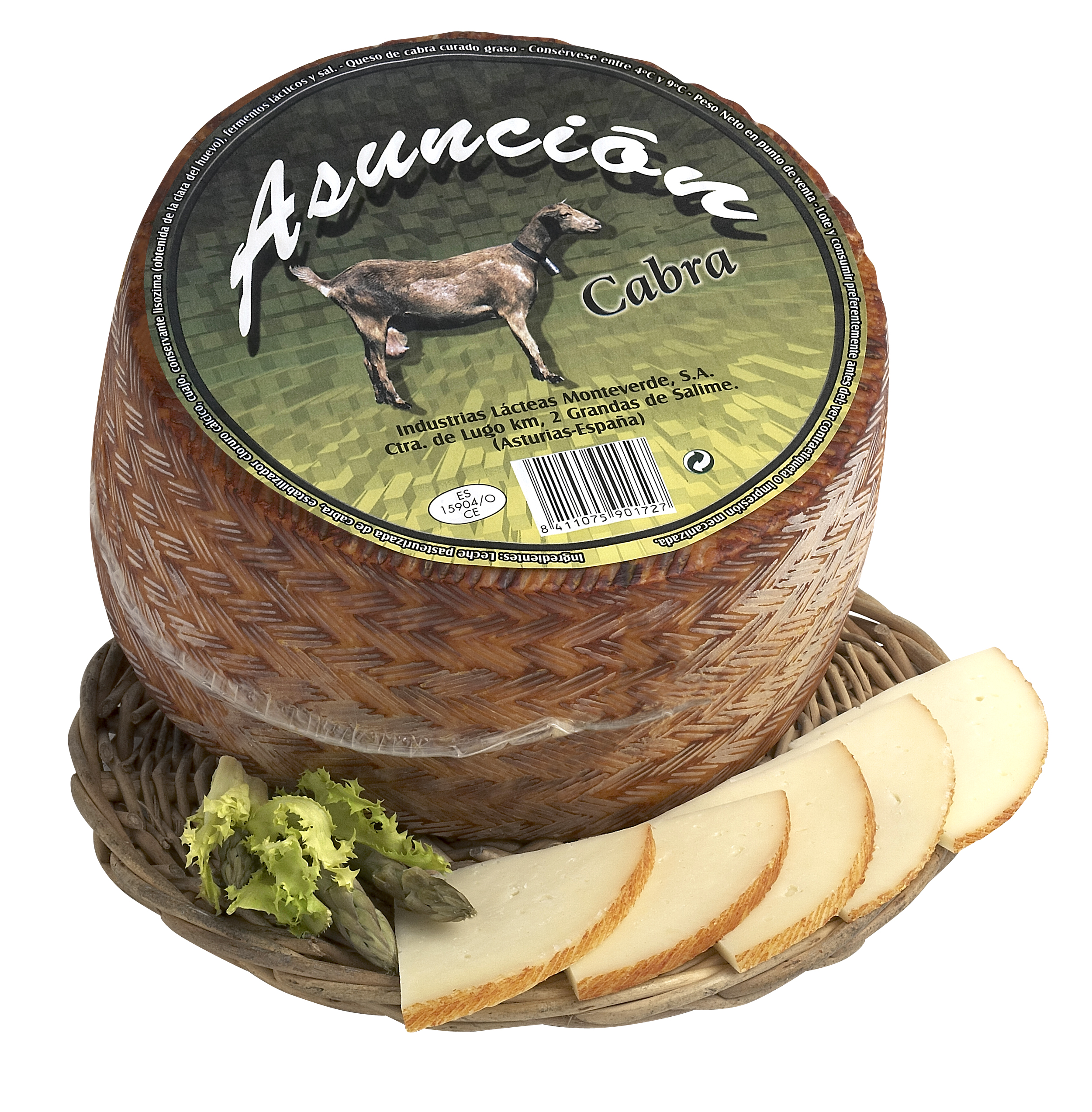 Queso Asunción Puro de Cabra 3kg